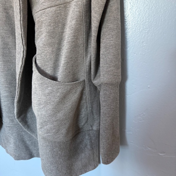 Eddie Bauer Camp Fleece Wrap Cardigan - Medium Tall - Picture 3 of 6